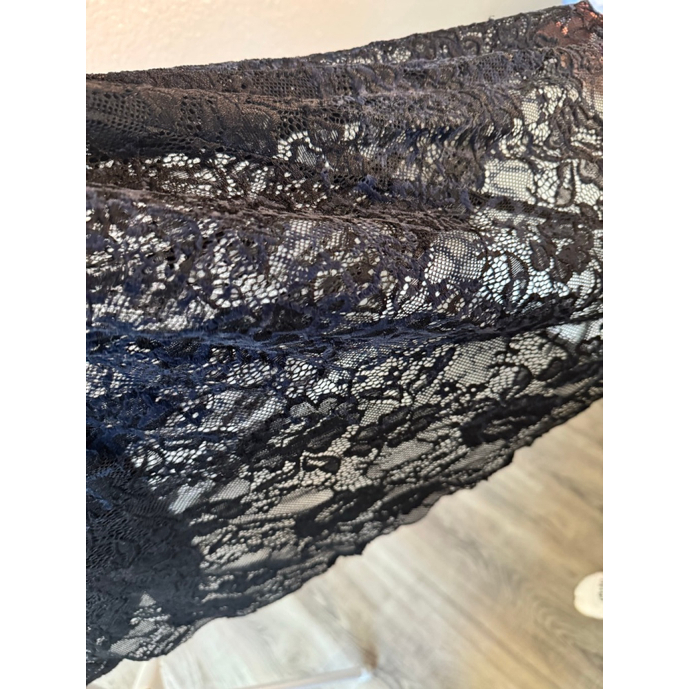 Free People Reflected Moonlight Lace Dress Black NWOT Size XS Prom Whimsigoth - Picture 6 of 8